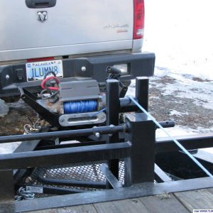 Trailer winch