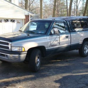 Mike's truck front view
