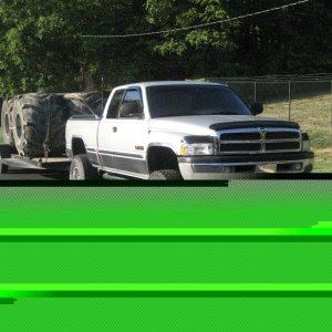 loaded up with some tires for the "work truck"