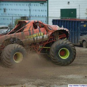 playing in the mud