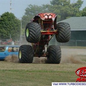 riding a wheelie