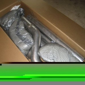 the new sewer pipe