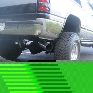 MBRP 5" exhaust on the truck