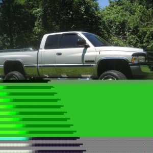 got the truck cleaned up a bit today