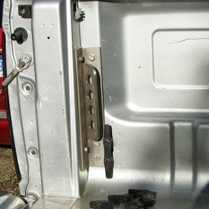 Rear tie down