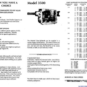 mitchell overdrive info