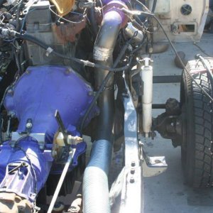 exhaust routing