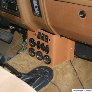switch panel installed