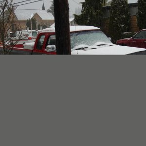 93' in the snow