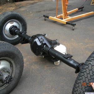 Freshly Painted Dana 80 #3