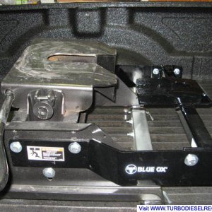 Blueox Bedsaver & Pullrite 15.5k 5er hitch drivers side