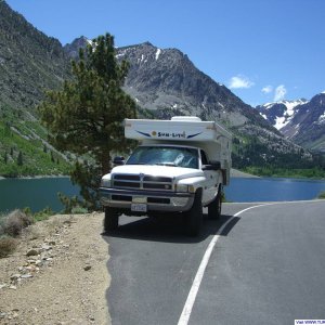 Lundy Lake - High Sierras, Calif.
