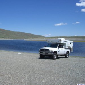 Grant Lake - High Sierras, Calif.