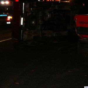 The accident scene