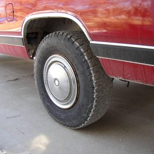 Original rear tire