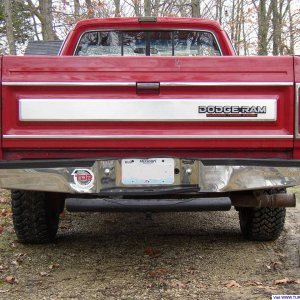 Rear with wider stance