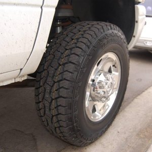 2007 Power Wagon Wheels and Hankooks