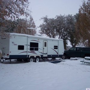 Early Oct snow in Cheyenne.  2009