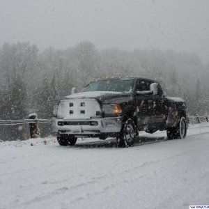 Our first snowfall