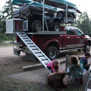 letting the kids out!