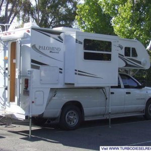 Dodge with the 2011 Palomino TC -  Sept 2010