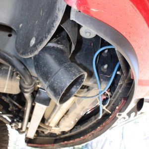 home made ram air intake