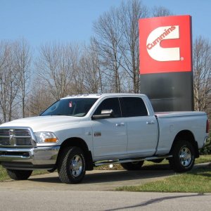 Truck at Cummins Plant in Columbus, IN