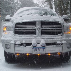 First snow of 2012