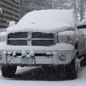 First snow of 2012