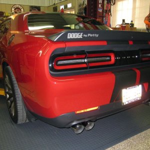 2016 Dodge HellCat Rear
