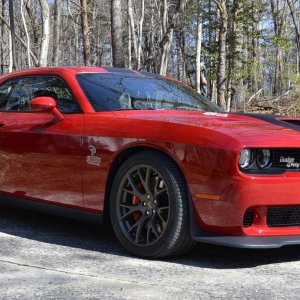 2016 Dodge HellCat outside
