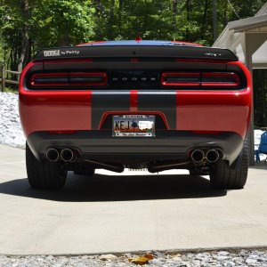 12" of Exhaust Pipe 2016 Dodge Hellcat
