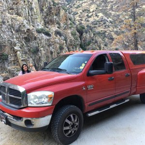 Big Red in Kings Canyon