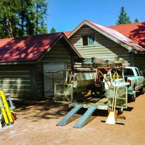 2008-9-15 Working North Of Payson On Cabin