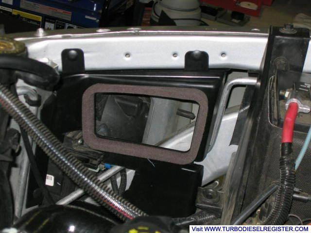 '04.5 and up intake baffle (26 sq in)
