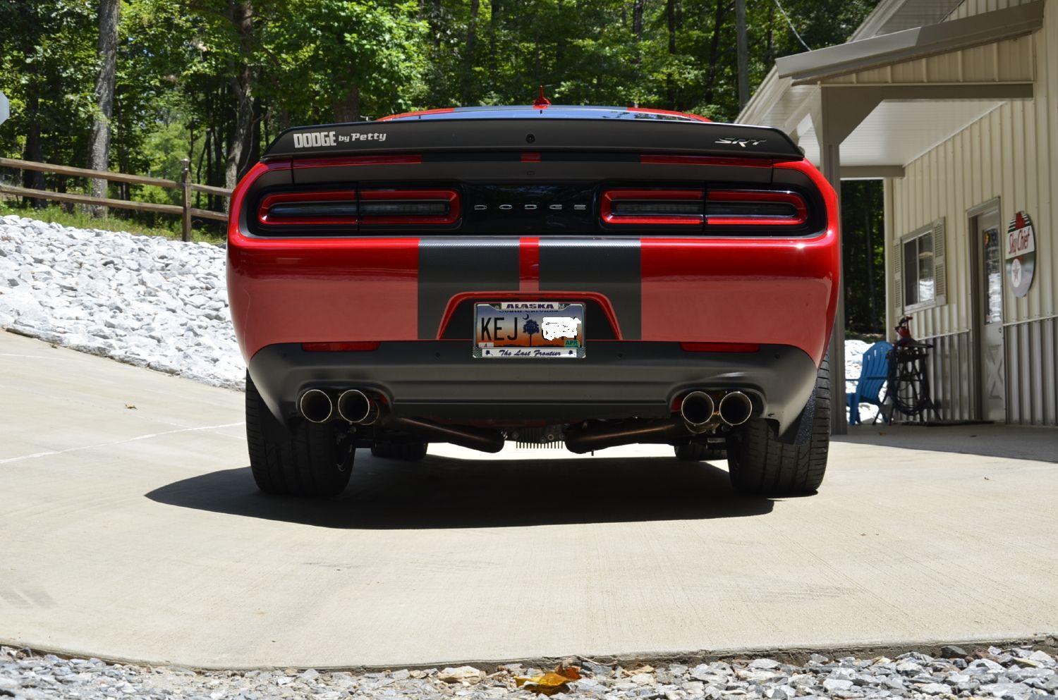 12" of Exhaust Pipe 2016 Dodge Hellcat