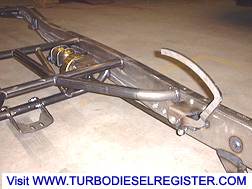 1933 Frame with Brake Pedal Mount
