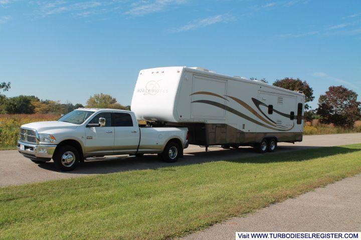 2011 3500 Dually 2006 36' Mobile Suites Fifth Wheel