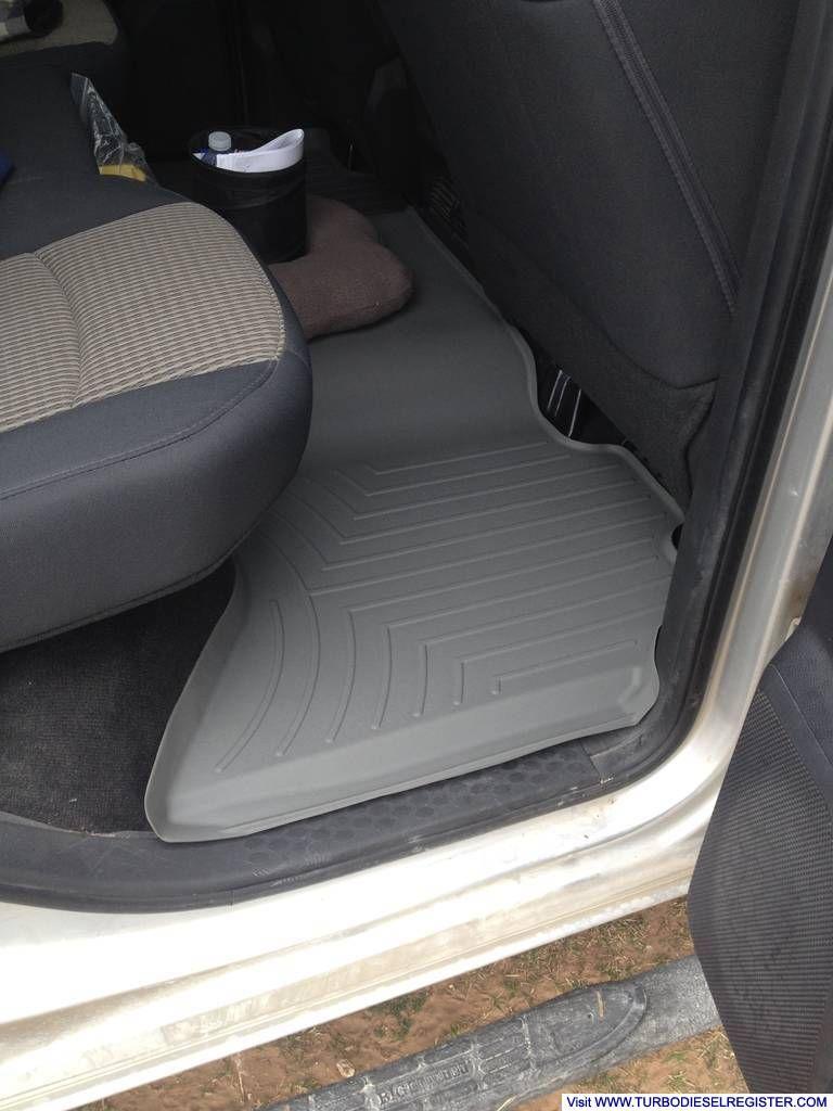 2012 Rear WeatherTech floor liner