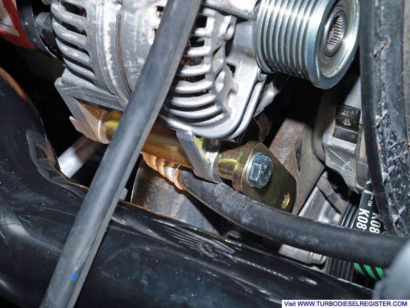 AC hose interference
