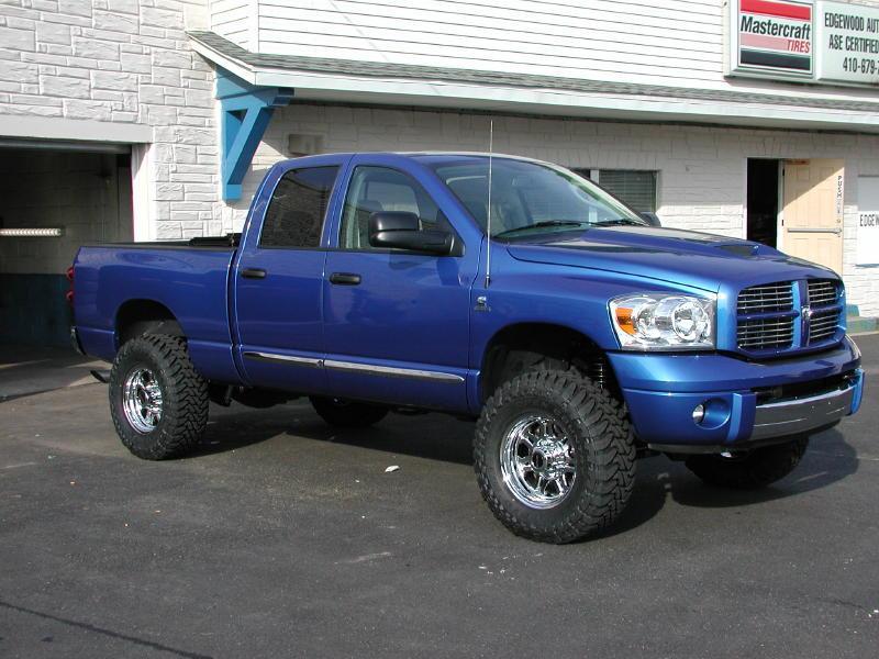 After lift and tires
