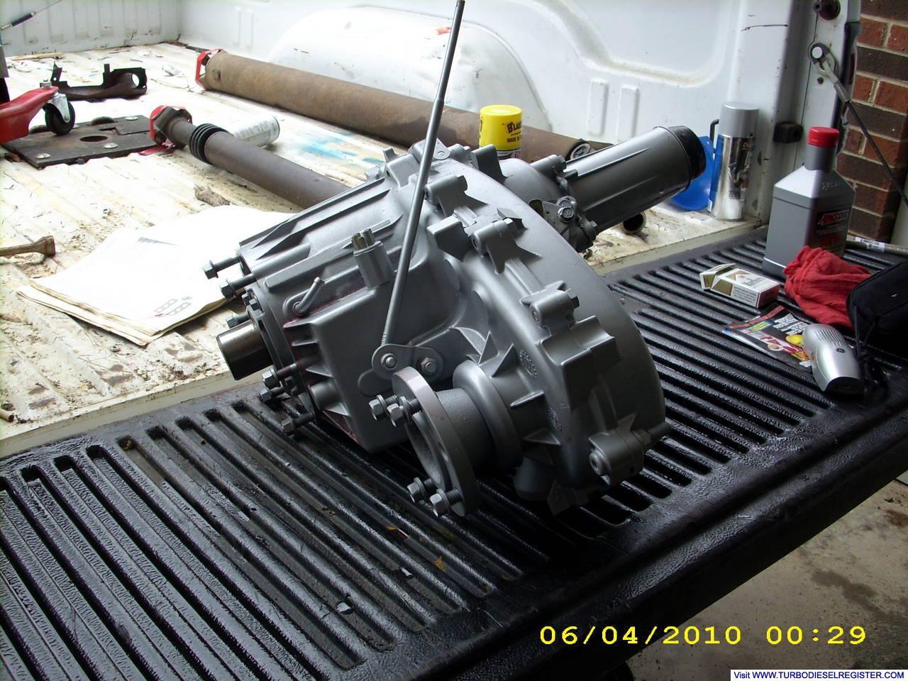 Another view of the transfer case