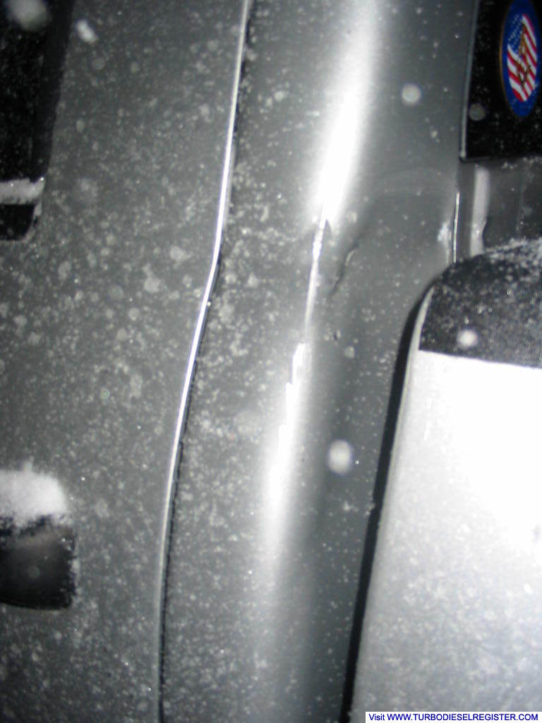 Cab damage