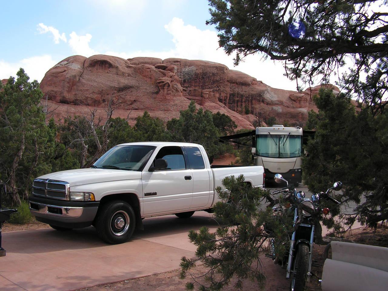 camphosting at Arches National Park, Moab, Utah