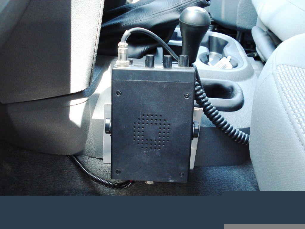 CB mounted