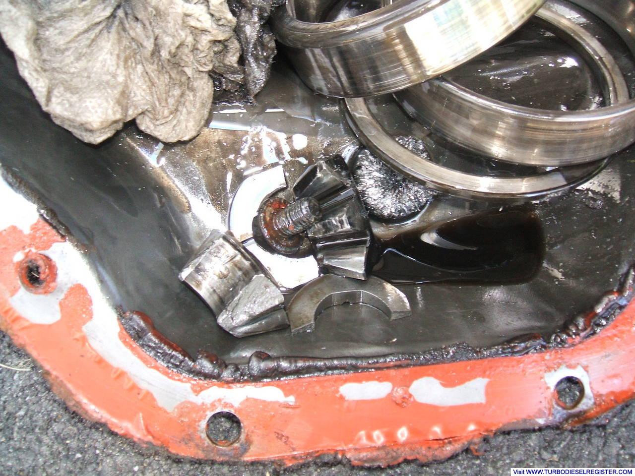 Close up of spare parts / carnage