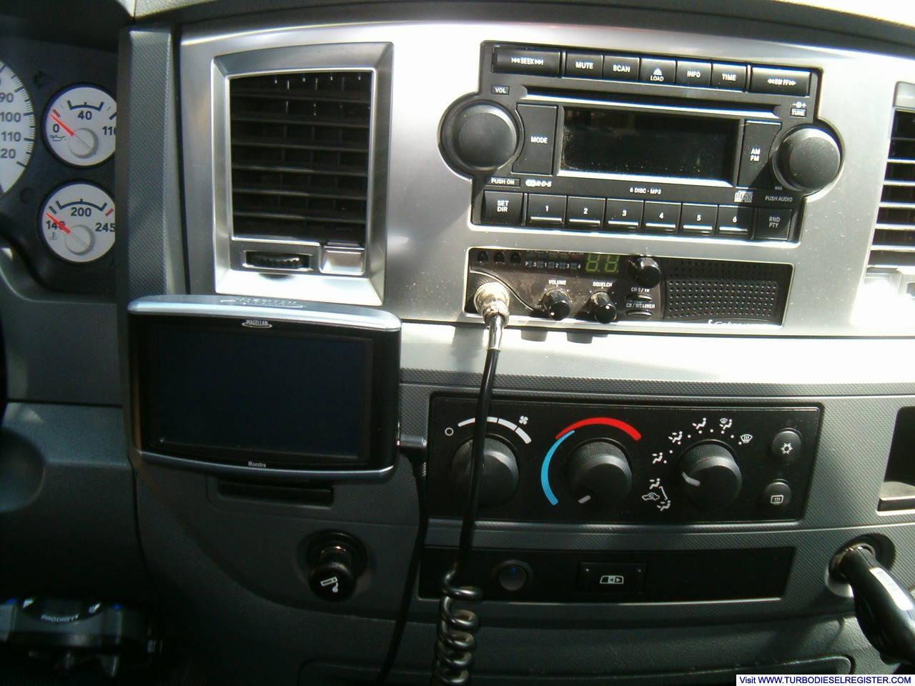 Cobra CB In Dash Istallation