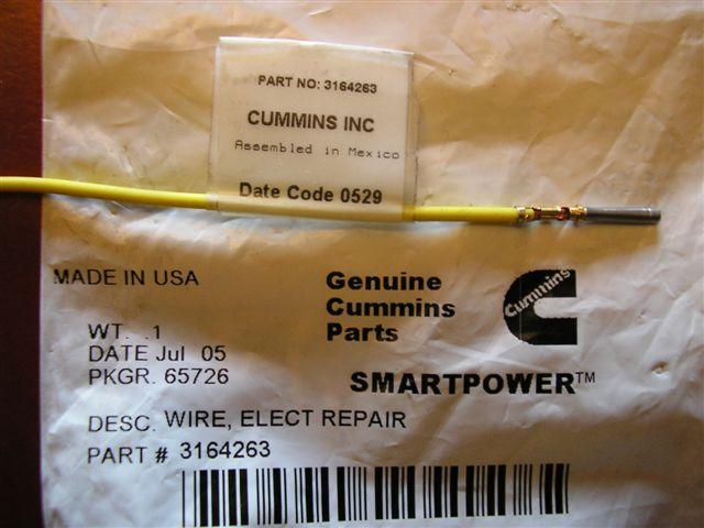 Cummins ECM pin part #