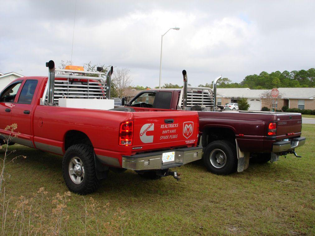 dad's and my trucks