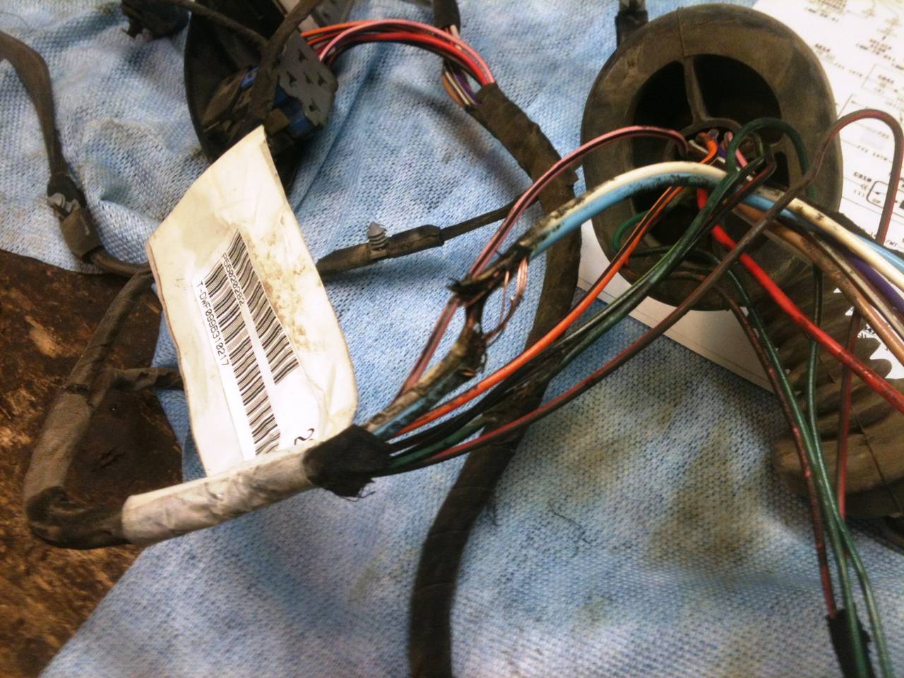 Door harness trouble